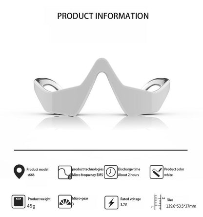 Portable Wireless Eye Massager with 3 Intensity Levels